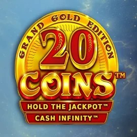 20 Coins Grand Gold Edition casino game by Wazdan – featured logo at FairCrown Casino