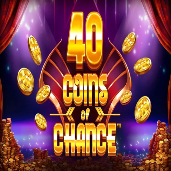 40 Coins of Chance slot logo by SYNOT Games at FairCrown Casino