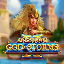 Age Of The Gods: God Of Storms 2 logo – Slots by Playtech at FairCrown Casino