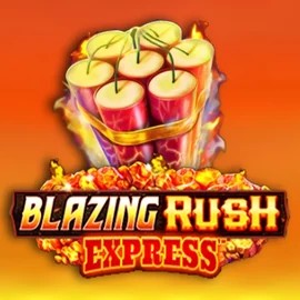 Blazing Rush Express logo by AreaVegas at FairCrown Casino