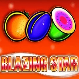 Blazing Star online game logo by Merkur Gaming on faircrowncasino.dk