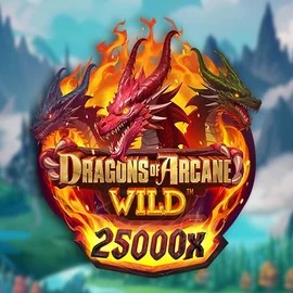 Try Dragons of Arcane Wild slot by Foxium on faircrowncasino.dk – logo image