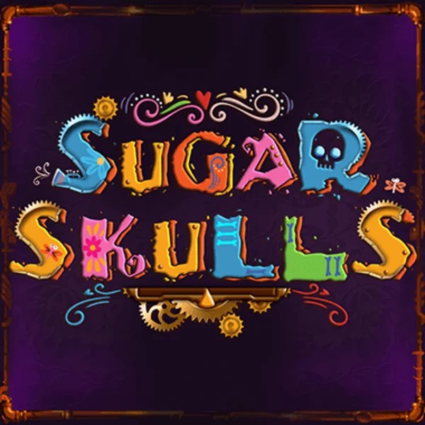Slots logo of Sugar Skulls from Booming Games at FairCrown Casino